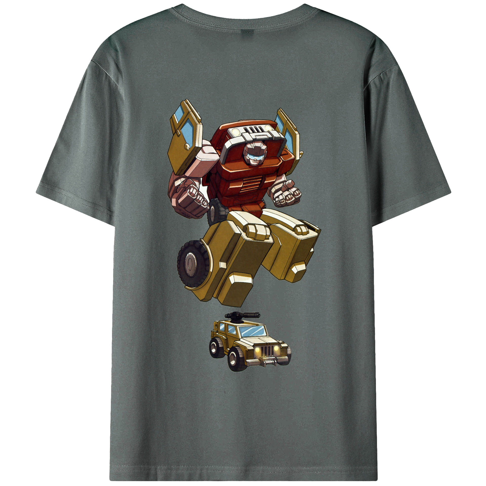 （画像用）  綿100％ メンズ半袖Tシャツ（バックプリント） 通気性
